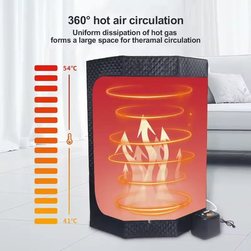 Aquanest Core — Portable Steam Sauna Tent